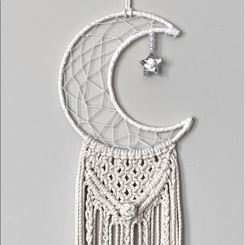 Macrame Half Moon DreamCatcher